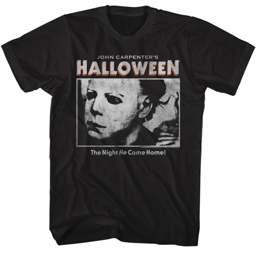 Halloween - Logo And Photo Boyfriend Tee