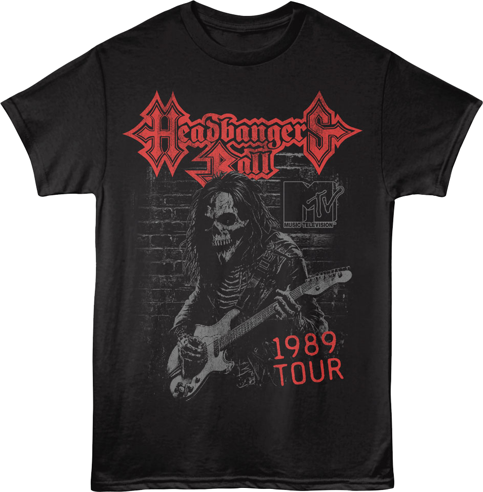 Headbangers Ball 1989 Tour MTV T-Shirt