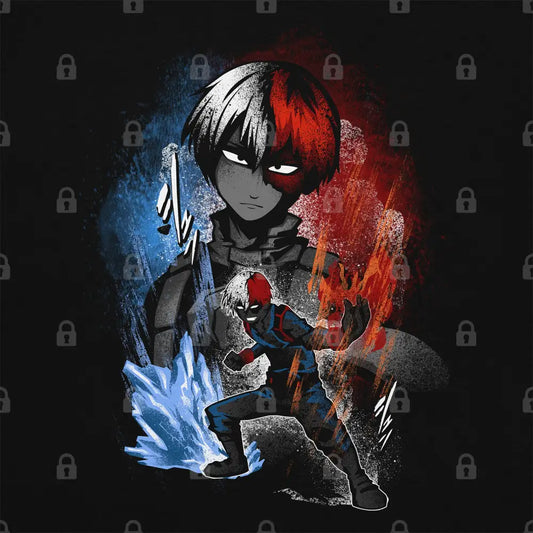 Hero Half Cold Half Hot T-Shirt