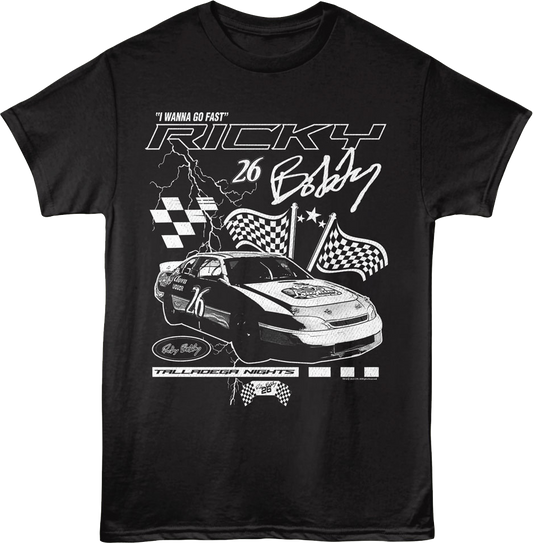 I Wanna Go Fast Talladega Nights T-Shirt