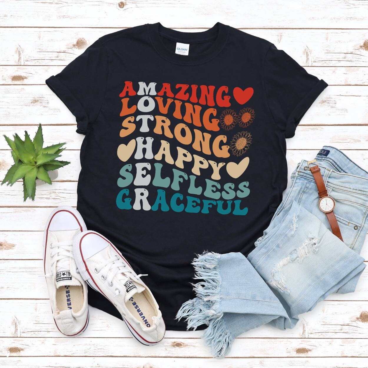 Mama Shirt Retro Shirt, Mother's Day Shirt, Mom Life Shirt, Cute Mom Shirt, Cute Mom Gift, Mother's Day Gift,... (Image 5)