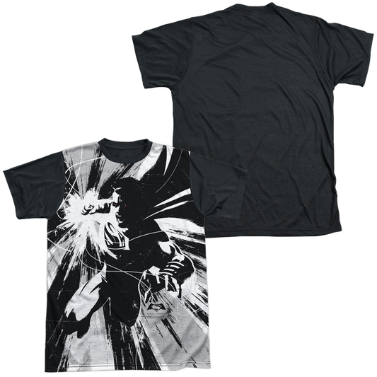 Batman v Superman Graphic Contrast - Men's Black Back T-Shirt