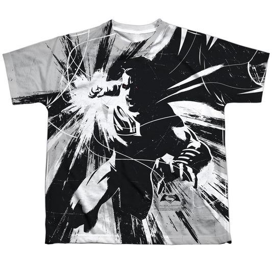 Batman v Superman Graphic Contrast - Youth All-Over Print T-Shirt