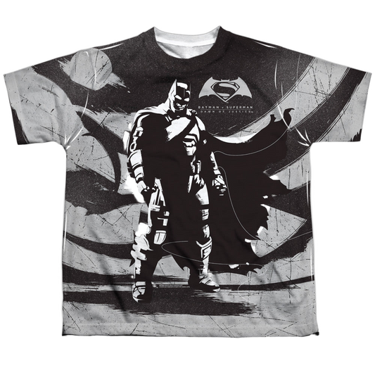 Batman v Superman Batman Contrast - Youth All-Over Print T-Shirt