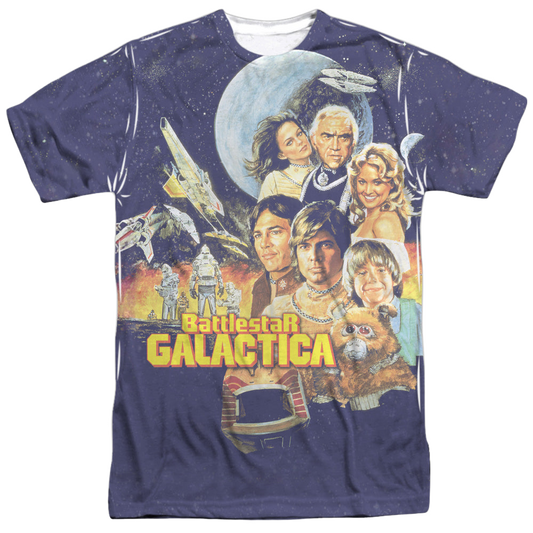 Battlestar Galactica (1978) Bsg(Classic) Vintage Poster - Men's All-Over Print T-Shirt