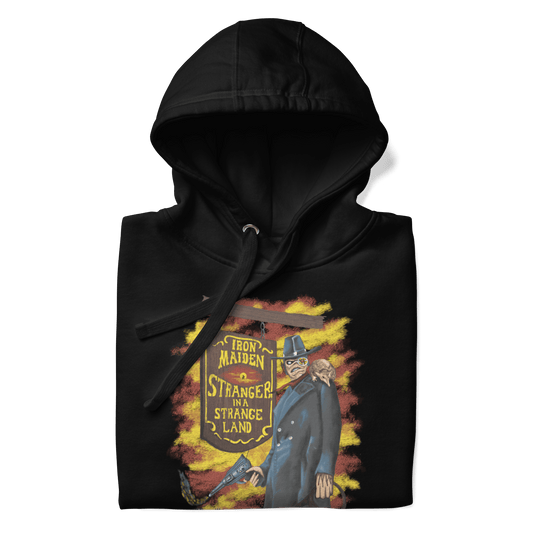 Iron Maiden Strange Land Texas 1987 Vintage Tour Hoodie