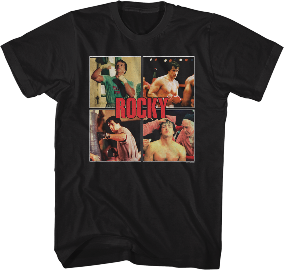 Italian Stallion Photos Rocky T-Shirt