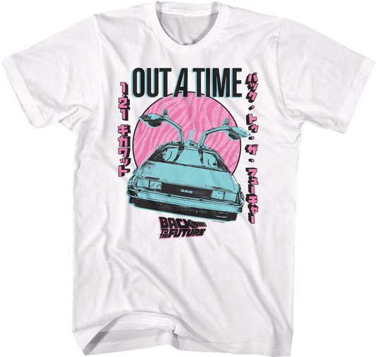 Japanese Pastel Poster Back To The Future T-Shirt