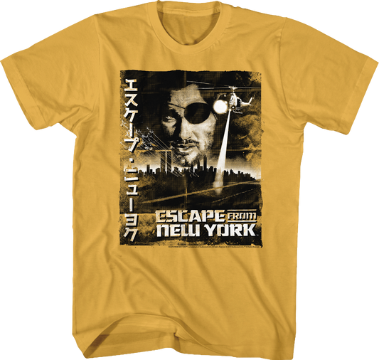 Japanese Poster Escape From New York T-Shirt
