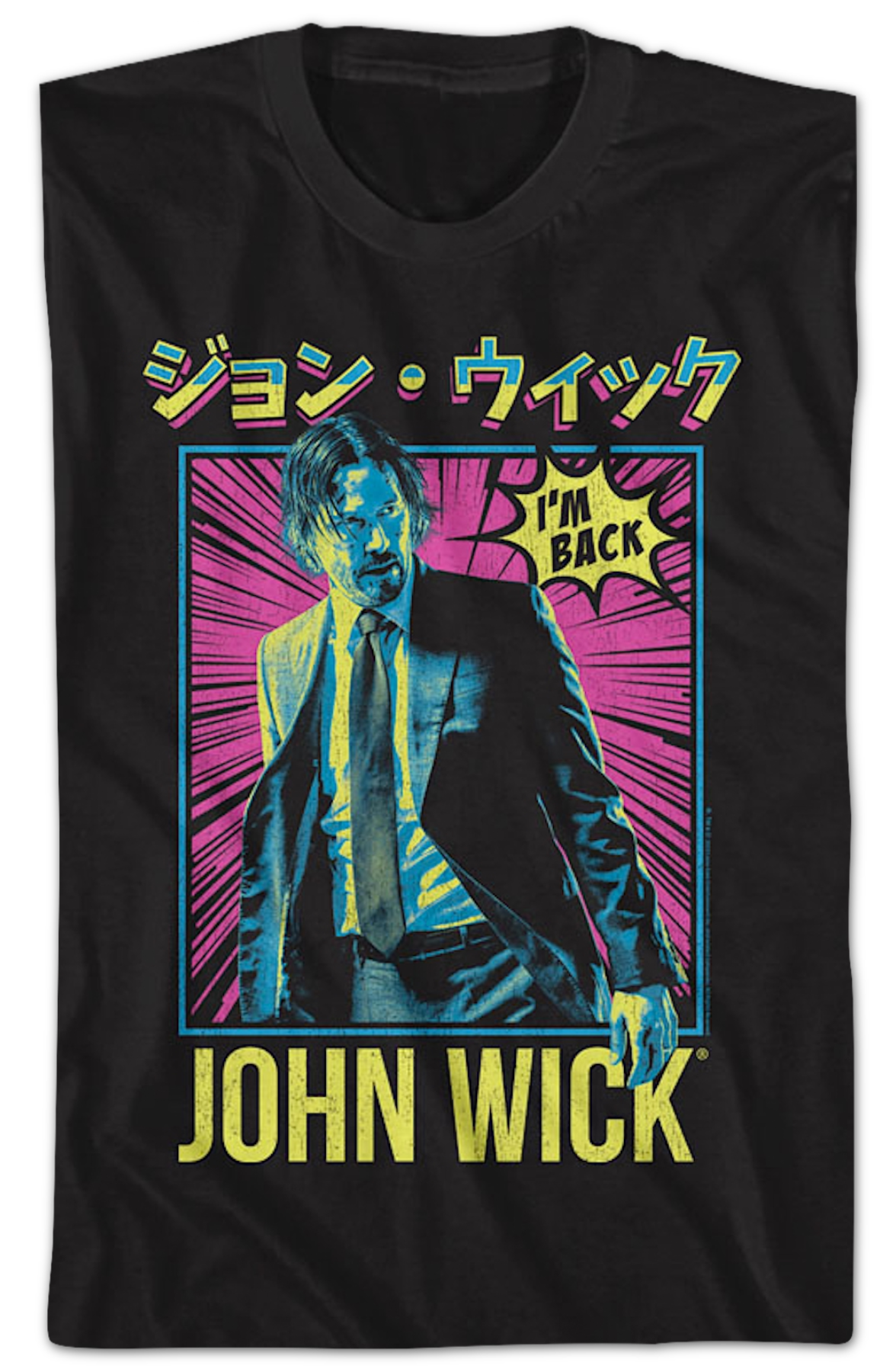Japanese Poster John Wick T-Shirt