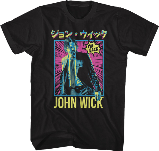 Japanese Poster John Wick T-Shirt