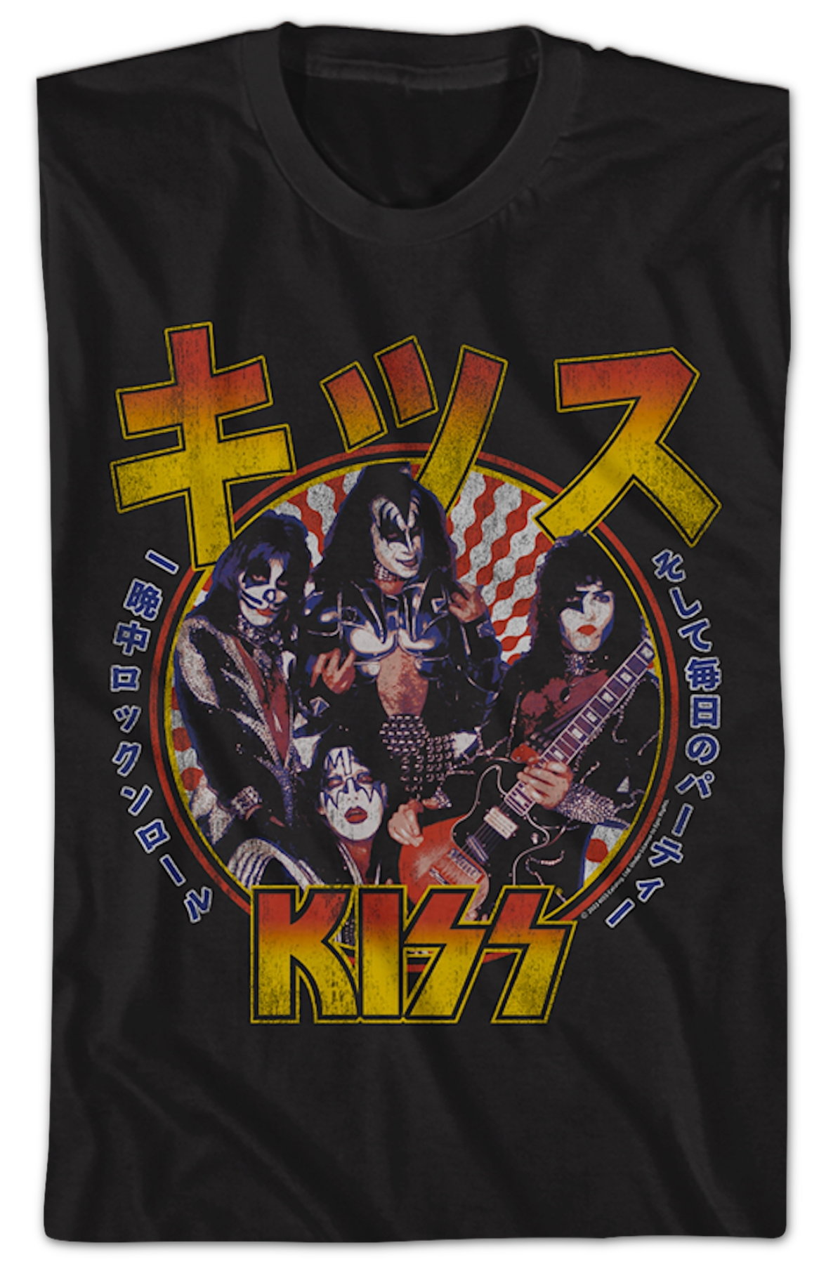 Japanese Poster KISS T-Shirt