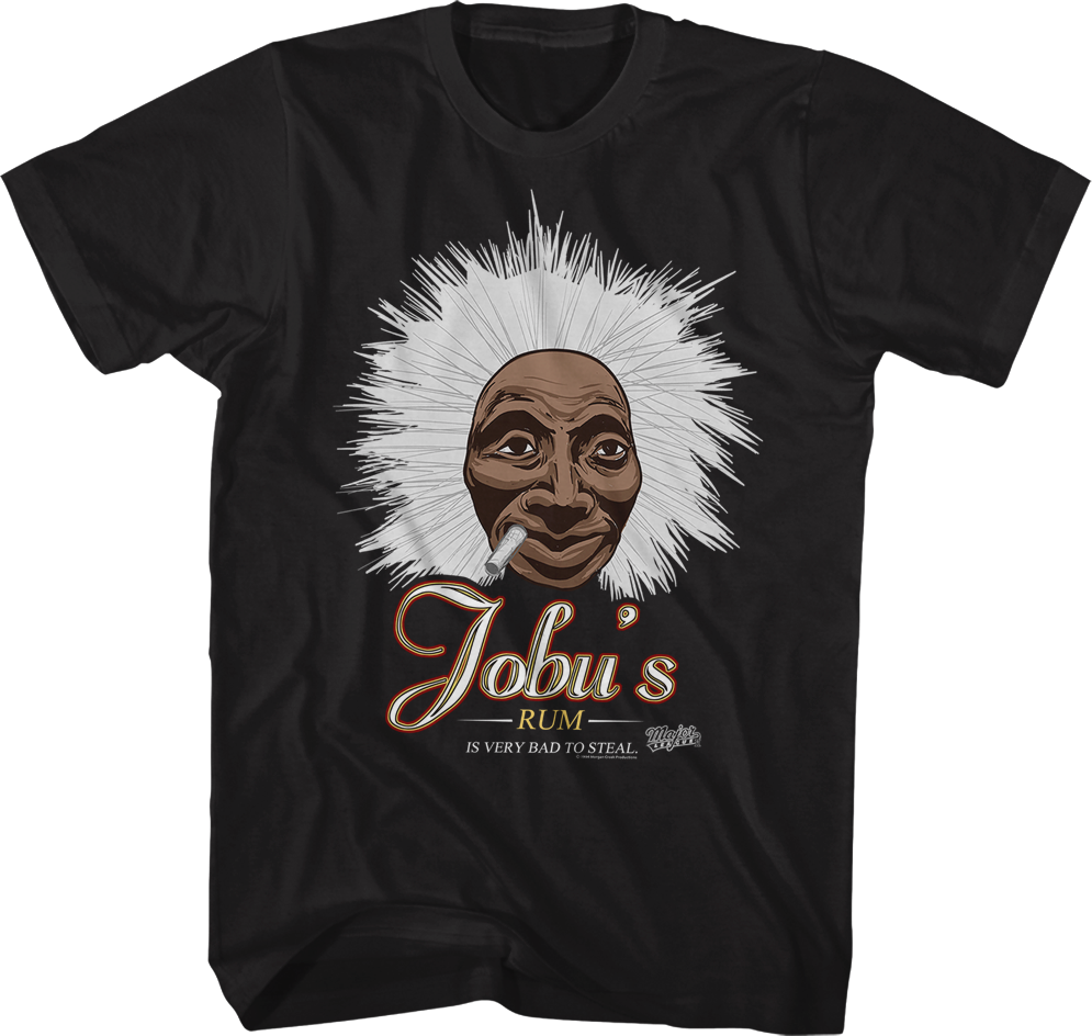 Black Jobu's Rum Major League Shirt