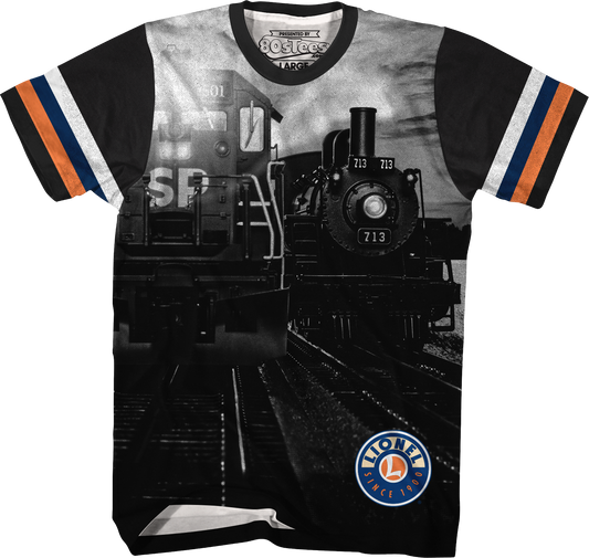 Vintage Stripes Lionel Trains T-Shirt