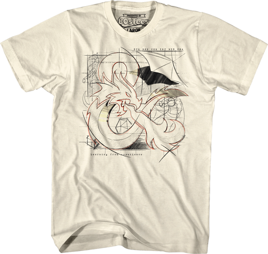 Logo Sketch Dungeons & Dragons T-Shirt