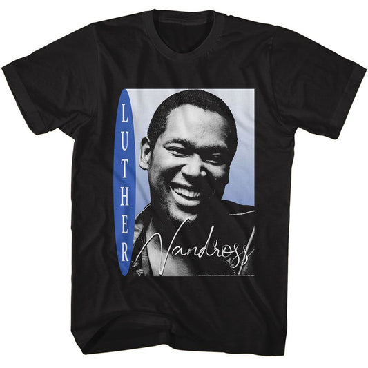 Luther Vandross - Smiling Photo Boyfriend Tee
