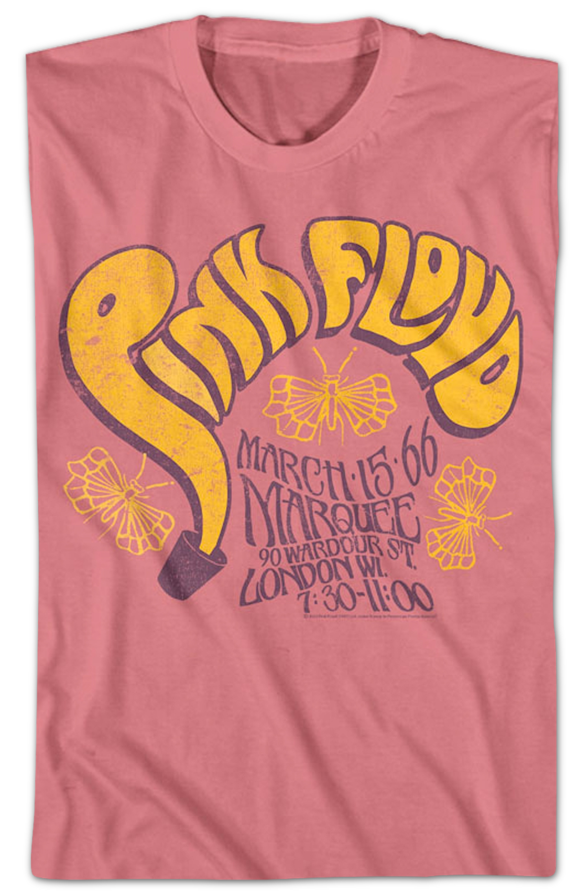 Marquee Poster Pink Floyd T-Shirt