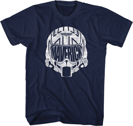 Maverick's Flight Helmet Top Gun T-Shirt