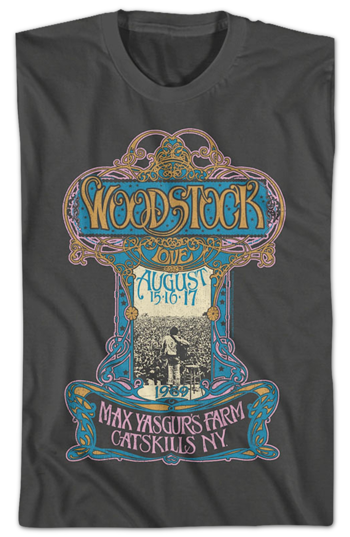 Max Yasgur's Farm Woodstock T-Shirt