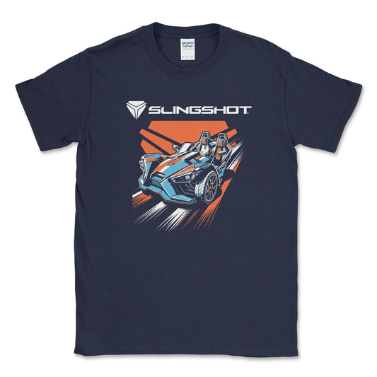 Men's Big and Tall Polaris Slingshot Open-Roadster Tee