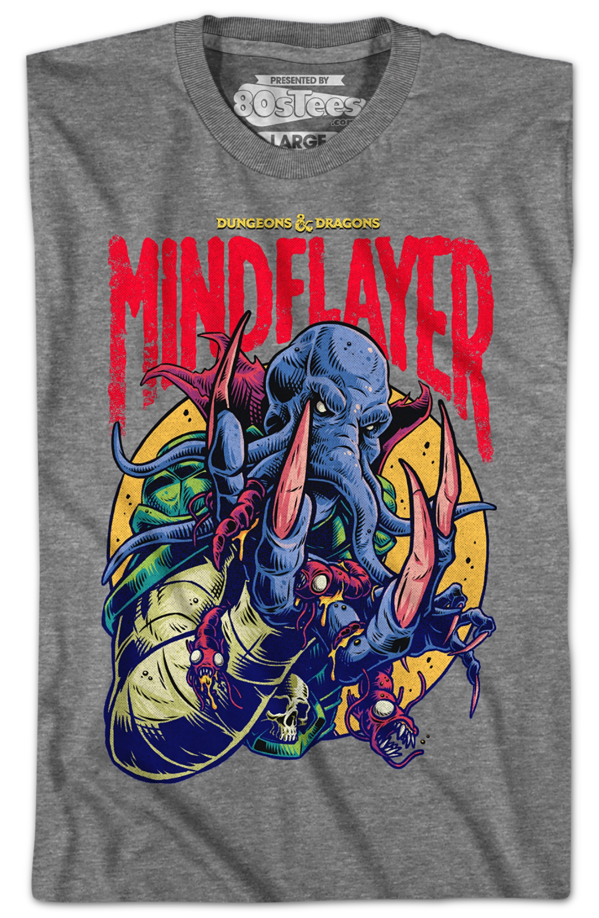 Vintage Mind Flayer Dungeons & Dragons T-Shirt