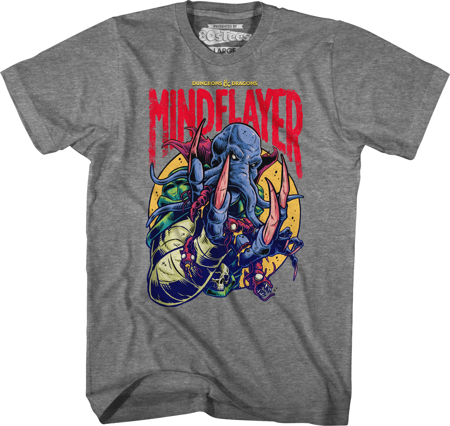 Vintage Mind Flayer Dungeons & Dragons T-Shirt