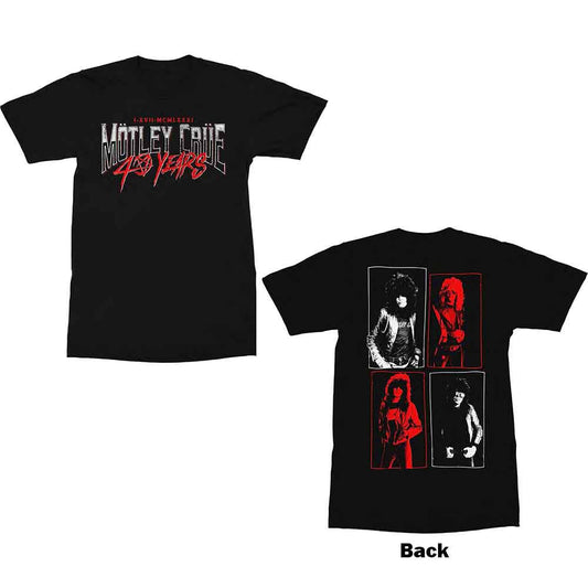40 Years T Shirt Black