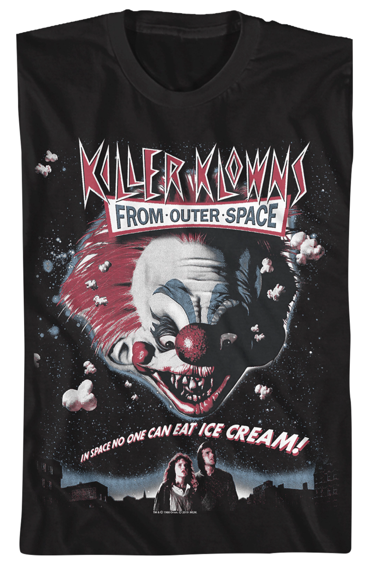 Movie Poster Killer Klowns From Outer Space T-Shirt