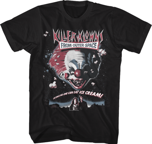 Movie Poster Killer Klowns From Outer Space T-Shirt