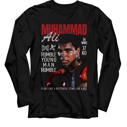 Muhammad Ali - Sweat Photograph Long Sleeve Tee