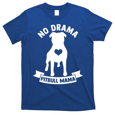 No Drama Pitbull Mama American Pit Bull Love Pittie Gift T-Shirt Hoodie, Sweatshirt | VibeTeeNation.com