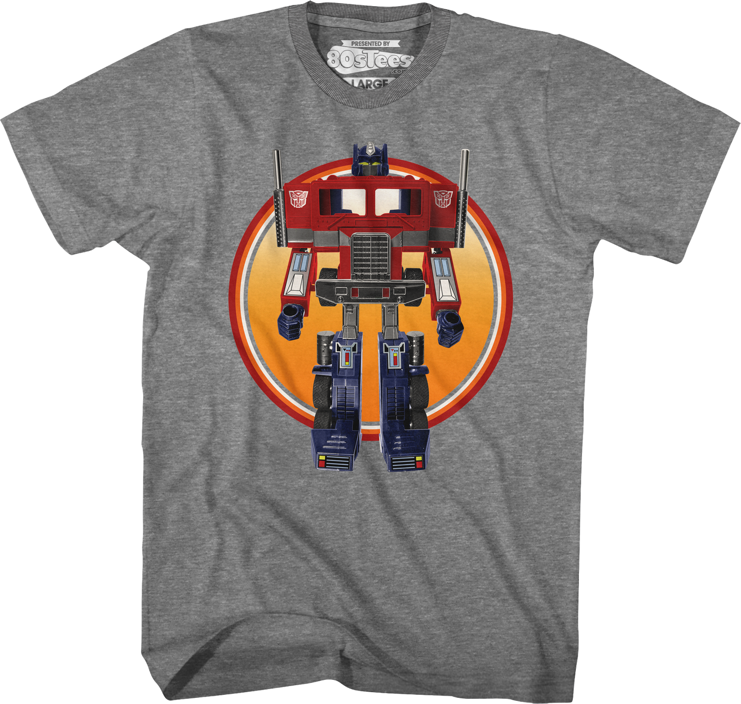 Optimus Prime Retro Photo Transformers T-Shirt