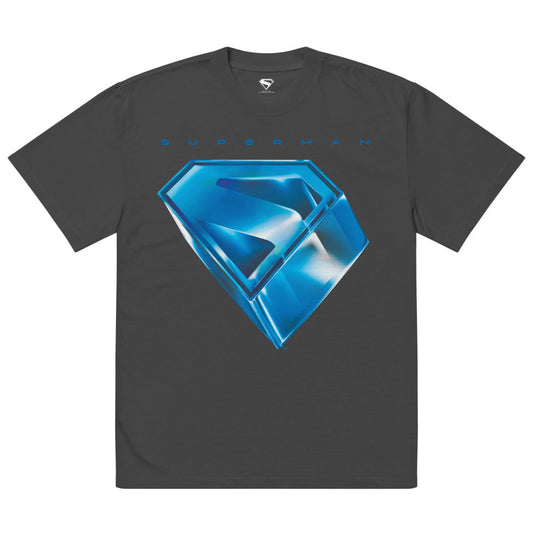 Superman 2025 Oversized T-Shirt - Stylized S-Shield