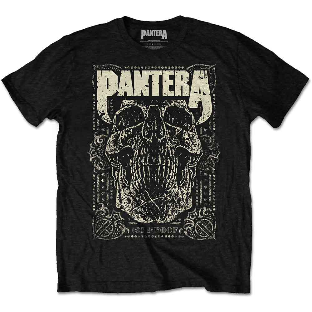 101 Proof Skull T Shirt Black