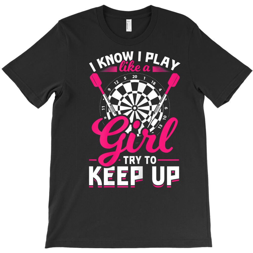 womens darts girl dart lover woman t shirt T-Shirt Hoodie, Sweatshirt | VibeTeeNation.com