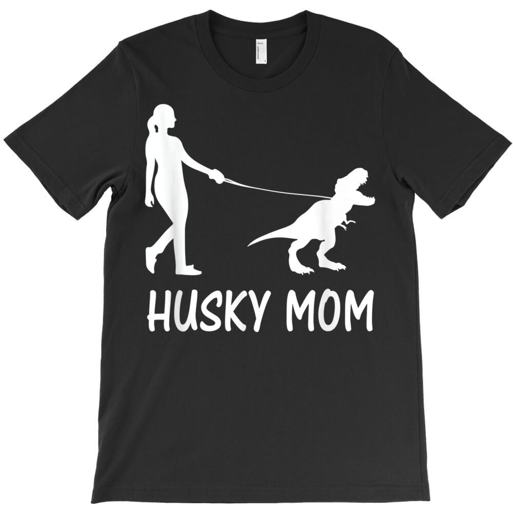 husky mom siberian husky mama dog dinosaur women mother t shirt T-Shirt Hoodie, Sweatshirt | VibeTeeNation.com