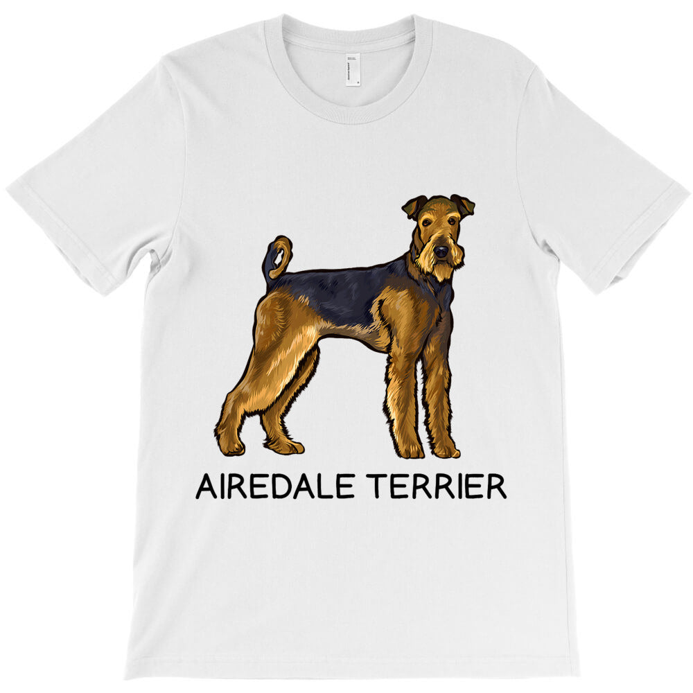 Airedale Terrier Crazy Dog Lover 6 T-Shirt Hoodie, Sweatshirt | VibeTeeNation.com