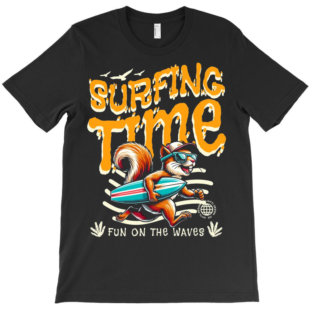 Surfing Time T-Shirt Hoodie, Sweatshirt | VibeTeeNation.com