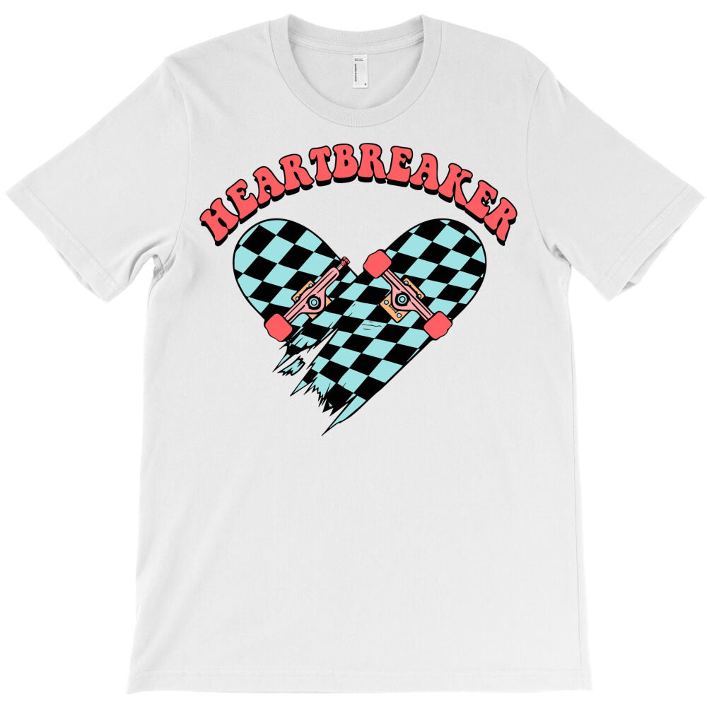 Heartbreaker Skateboard Checkered T-Shirts, Hoodie, Sweatshirt