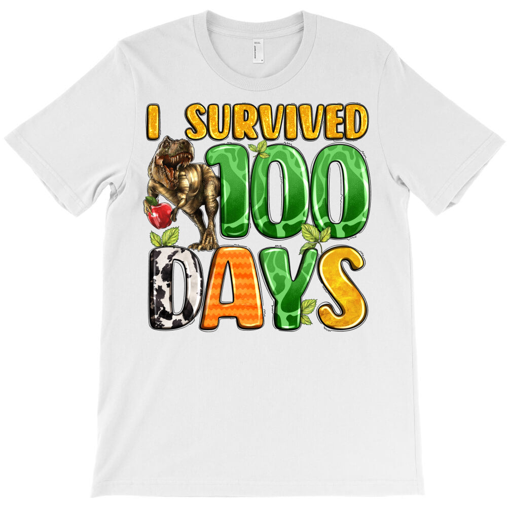 dinosaur 100day celebration T-Shirt Hoodie, Sweatshirt | VibeTeeNation.com