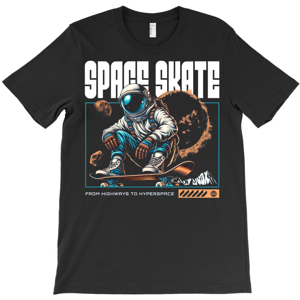 Space Skate T-Shirt Hoodie, Sweatshirt | VibeTeeNation.com