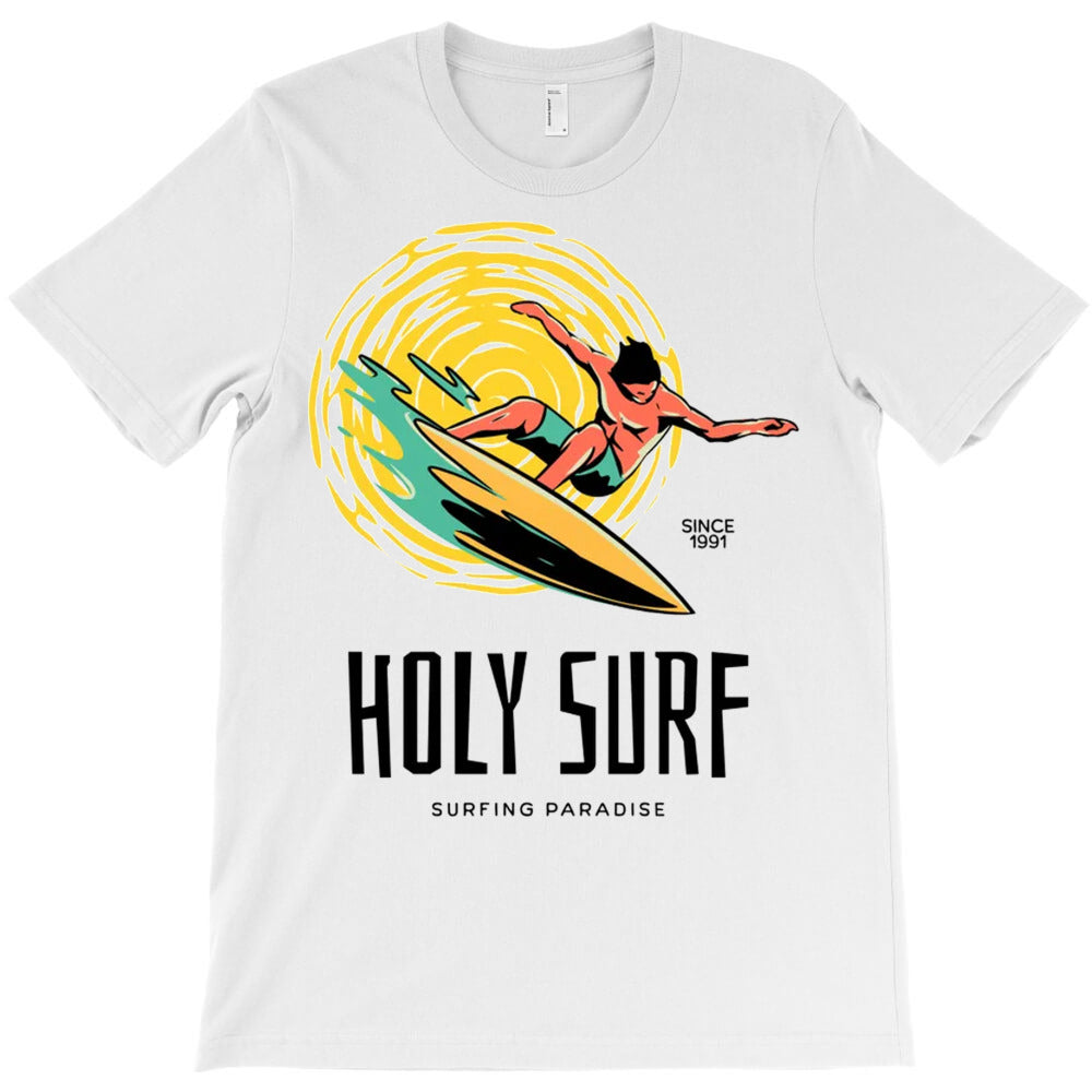 Holy Surf T-Shirt Hoodie, Sweatshirt | VibeTeeNation.com