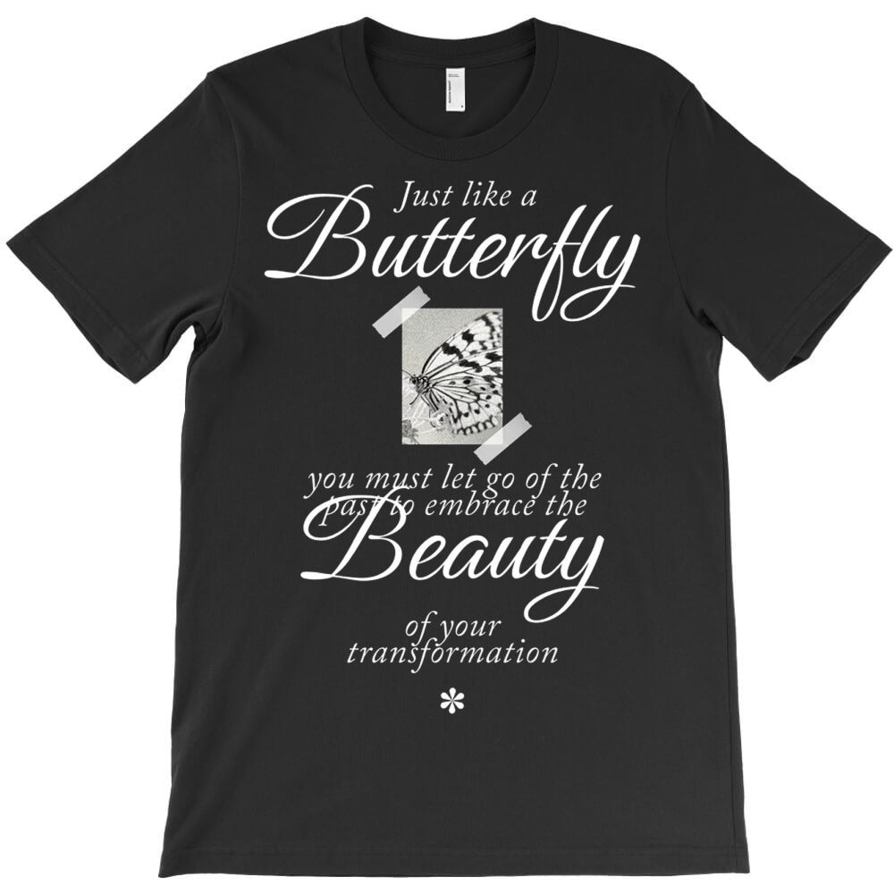 Just Like A Butterfly T-Shirt Hoodie, Sweatshirt | VibeTeeNation.com