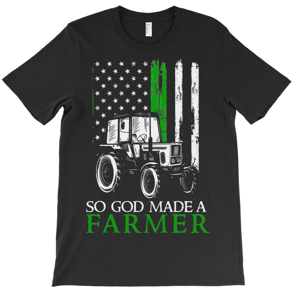 So God Made A Farmer T-Shirt Hoodie, Sweatshirt | VibeTeeNation.com