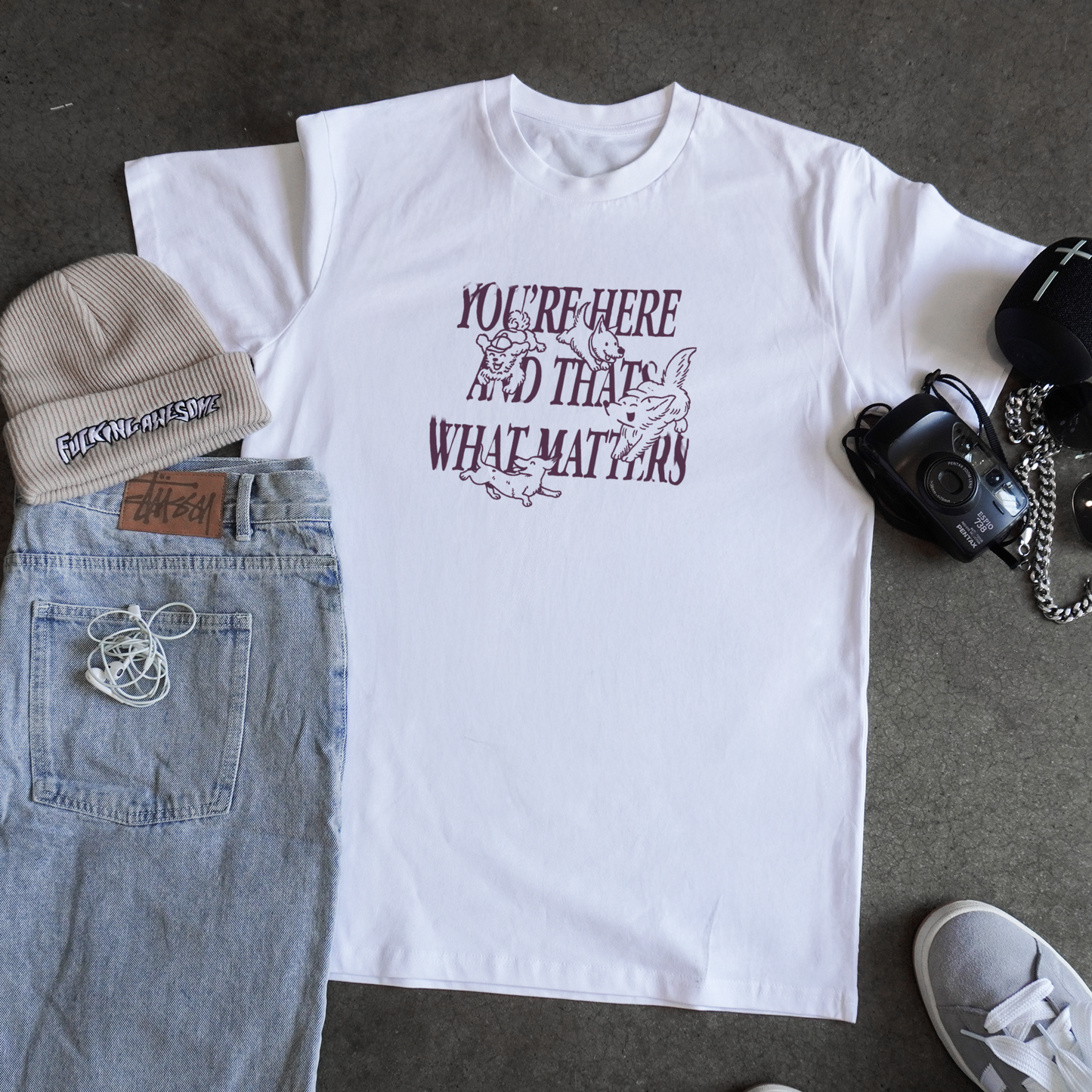 'YOU'RE HERE' CLASSIC TEE