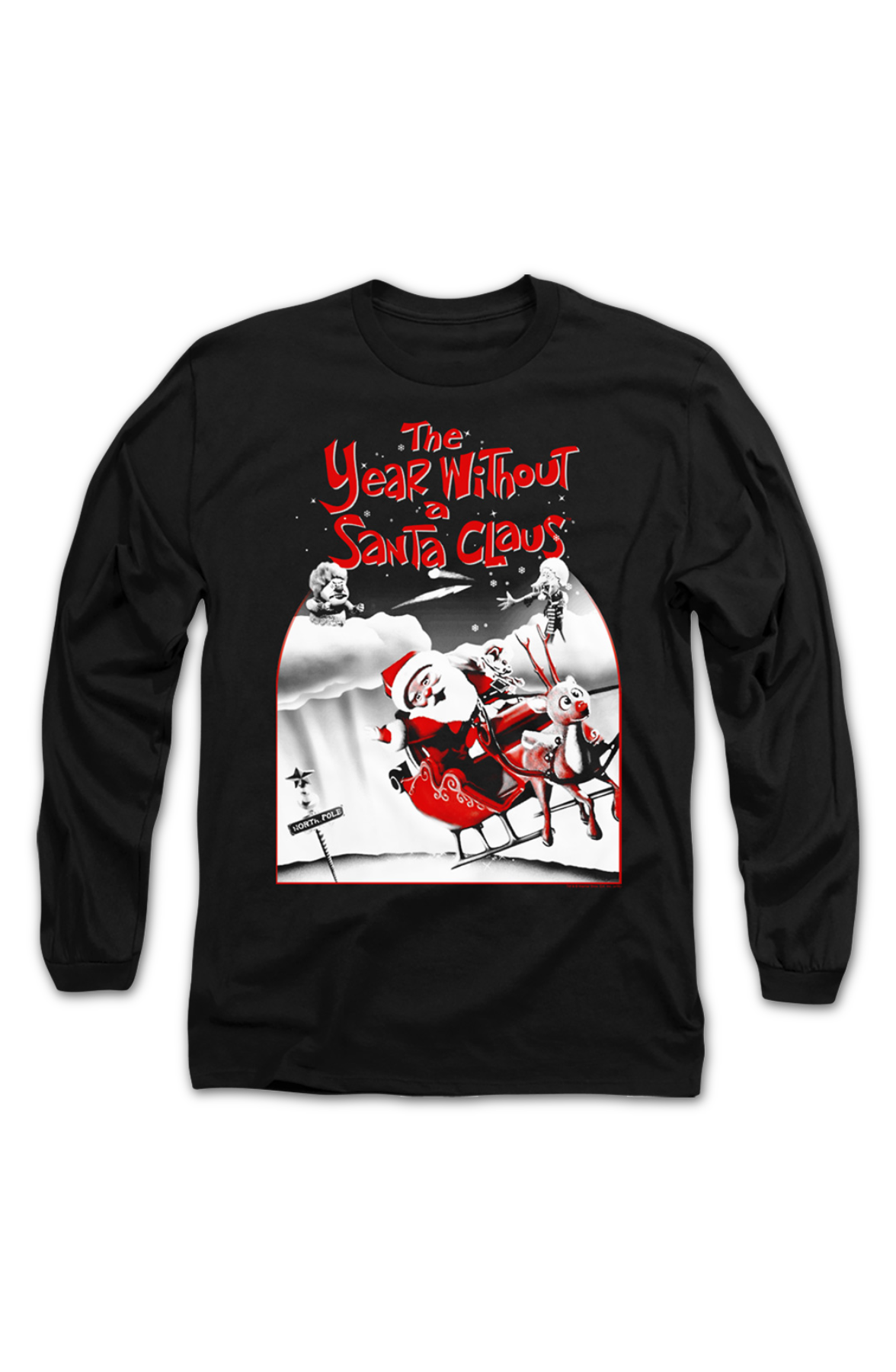 Poster The Year Without A Santa Claus Long Sleeve Shirt