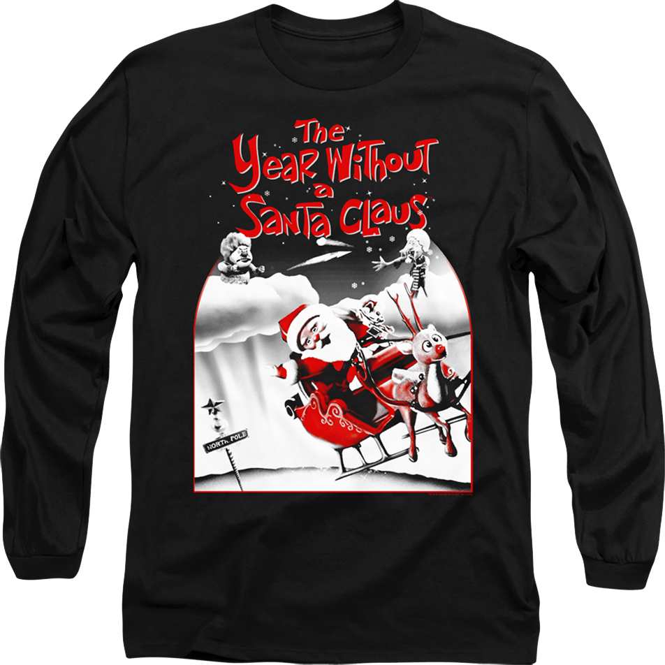 Poster The Year Without A Santa Claus Long Sleeve Shirt