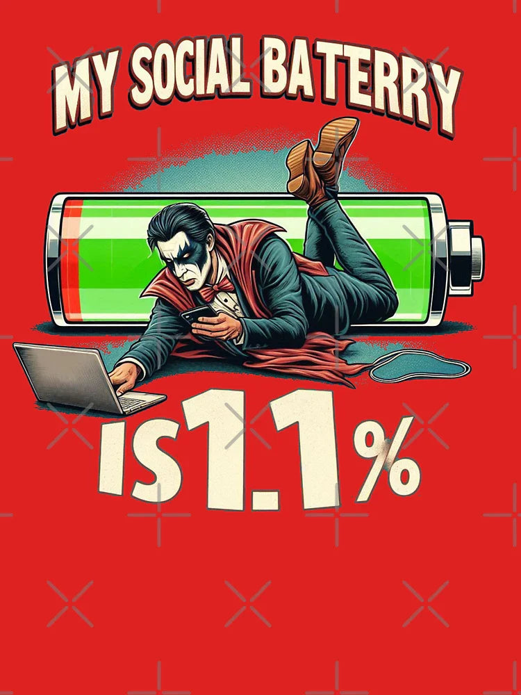 Introvert Humor T-Shirt Classic T-Shirt Hoodie, Sweatshirt | VibeTeeNation.com (Image 3)