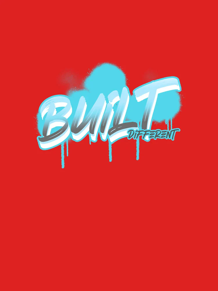 "Built Different" Classic T-Shirt Hoodie, Sweatshirt | VibeTeeNation.com (Image 3)