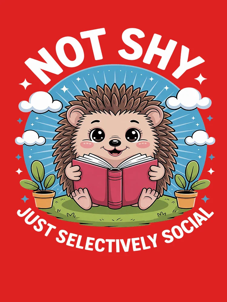 Anti Social Anxiety Selectiv Mental Health Aware Introvert Classic T-Shirt Hoodie, Sweatshirt | VibeTeeNation.com (Image 3)